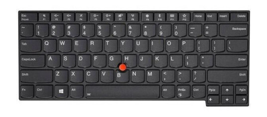 Lenovo Sunrex - Brbart tastatur - til utskifting - Amerikansk Engelsk - Svart