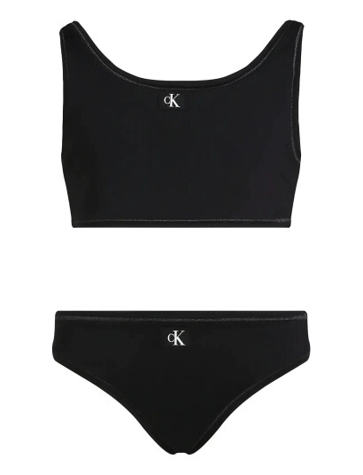 Calvin Klein Bralette Bikini Set Black 152 164