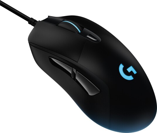 Logitech G403 HERO Gamingmus med Optisk sensor og RGB-belysning - Svart Logitech G403 HERO Gamingmus med Optisk sensor og RGB-belysning - Svart