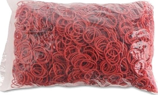 Office Products Gummistrikker/Reseptbånd Ø 25 Mm 1,5 X 1,5 Mm 60% Gummi 1000 G Røde Office Products Gummistrikker/Reseptbånd Ø 25 Mm 1,5 X 1,5 Mm 60% Gummi 1000 G Røde
