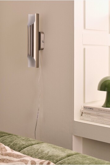Ellos Home   Vegglampe Kiyomi   Krom
