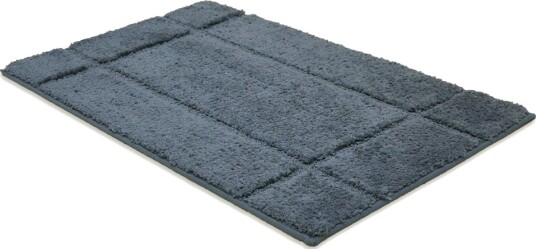 DEBEL BADEMATTE COZY 50X80CM DYB BLÅ DEBEL BADEMATTE COZY 50X80CM DYB BLÅ