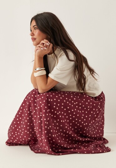 Happy Holly Midi Skirt Happy Holly Midi Skirt