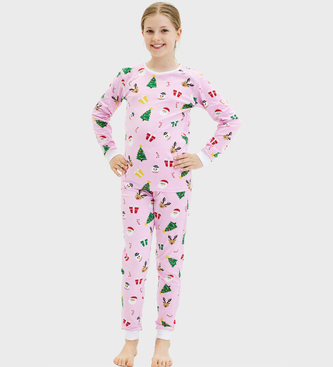 Happy Seasons The Pinkish Pyjamas Kids Pink 98-104 Happy Seasons The Pinkish Pyjamas Kids Pink 98-104