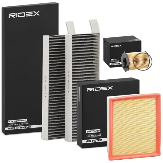 Filtersett RIDEX 4055F19724 Filtersett RIDEX 4055F19724