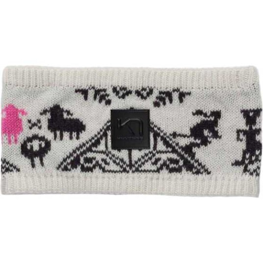 Kari Traa Saga Knit Headband Natural White OS
