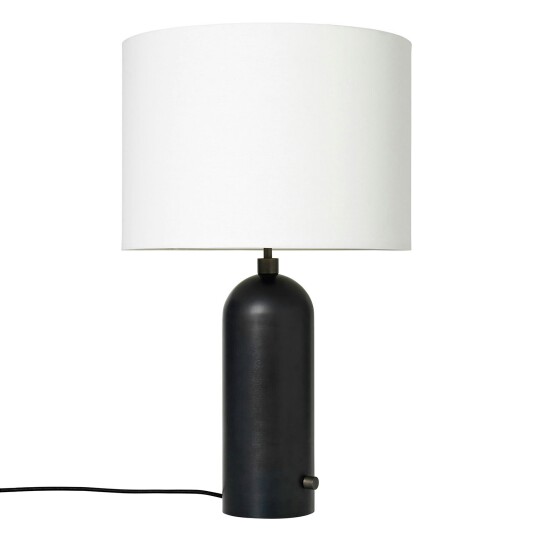 Gravity Bordlampe Stor Svart Stål / Hvit Gravity Bordlampe Stor Svart Stål / Hvit