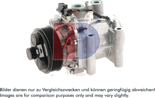 AC-kompressor AKS DASIS 850568N AC-kompressor AKS DASIS 850568N