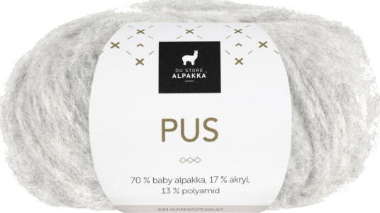 DSA Pus garn 4011 Grå DSA Pus garn 4011 Grå