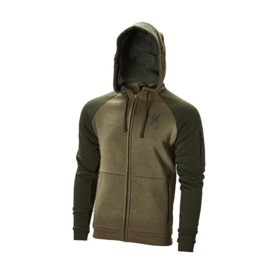 Browning Sweatshirt Zip Snapshot Two Tones Green 2XL 2XL