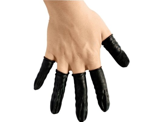 Bjz A 2821 Esd fingerhandsker Antistatisk Pudderfri Storrelse: S Latex Bjz A 2821 Esd fingerhandsker Antistatisk Pudderfri Storrelse: S Latex