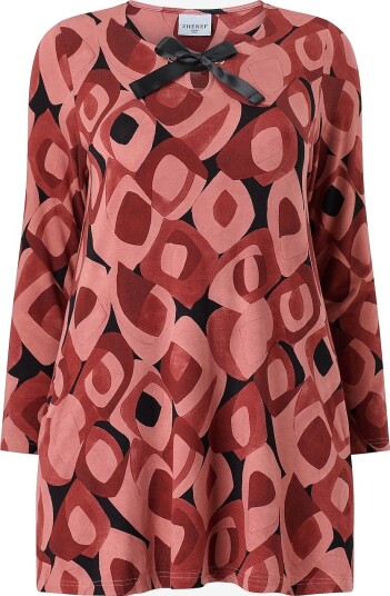 Zhenzi   Genser Zh Lexie 1515 Tunic L/S   Rød