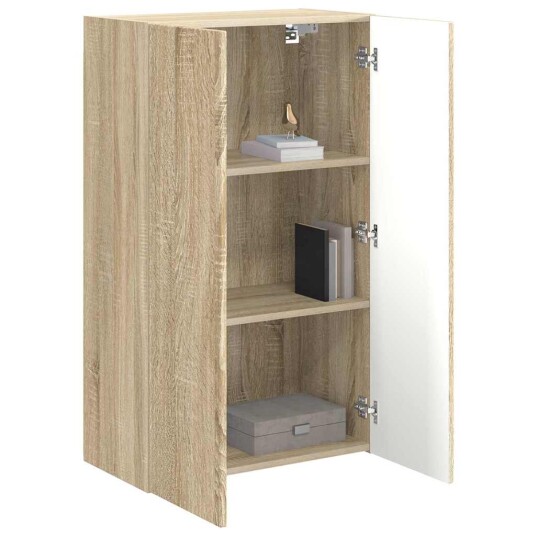TV Veggskap Sonoma eik 59,5 x 31 x 100 cm Konstruert tre