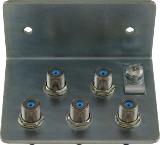 Televes Koaksialadapter F-Type Hun/Hun Metallisk