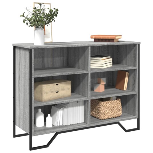 Skjenk grå sonoma 101x35,5x74,5 cm konstruert tre 8721102811258