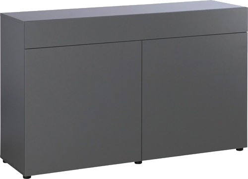 Element akvariebord Akvastabil - 120x40x76 cm - Grå