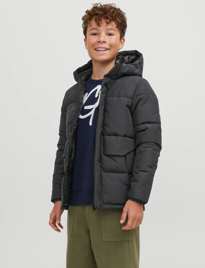 Jack & Jones Jcospeed Puffer Sn Mni Black 110