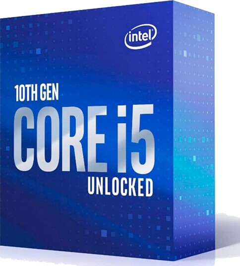 Intel Core i5-10600K Prosessor 4.1 GHz 6 Kjerner LGA1200 med Kjøler 10. Gen
