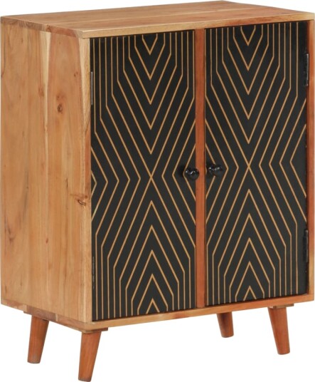 Skjenk 60x35x74 cm heltre akasie