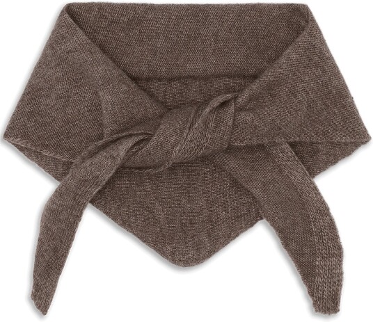 SUI AVA Big Triangle Scarf   Brown   55X 165CM