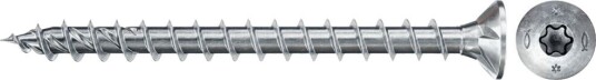 Fischer Treskruer Power-Fast II For Sponplater, 5,0 × 70 mm, 200 Stk.
