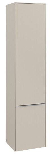 VILLEROY & BOCH SUBWAY 3.0 HØYSKAP 40X171 VENSTRE 2 DØRER CASHMERE GREY HÅNDTAK I KROM VILLEROY & BOCH SUBWAY 3.0 HØYSKAP 40X171 VENSTRE 2 DØRER CASHMERE GREY HÅNDTAK I KROM