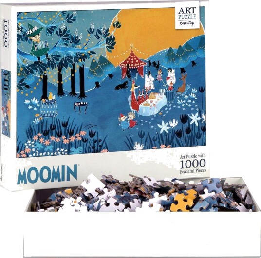 Moomin Art Puzzle Blue 10
