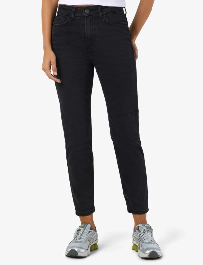 NOISY MAY Nmmoni Hw St Ank Black Jeans Fwd Noos - Black - 27 x 34