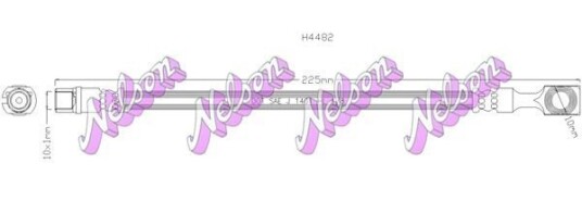 Bremseslange KAWE H4482 Bremseslange KAWE H4482