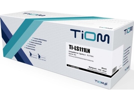 Tiom Toner Tiom For Samsung 111Lb | Su799a | 1800 Pages | Black