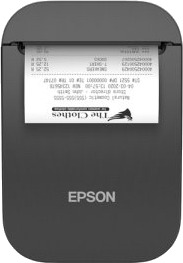 Epson Tm P80ii Ac 131 Termisk Bærbar Printer 203 X 203 Dpi 65 Mm/Sek Topp Og Front 75 Μm