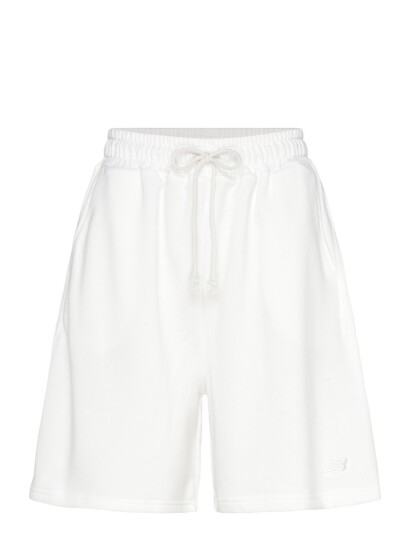 New Balance Coastal Fleece Bermuda Short White XL