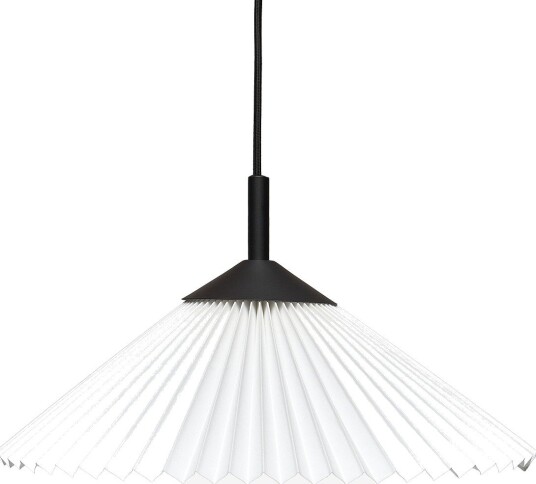 ENKEL LIVING Cecil Pendant   MATT BLACK WHITE   Ø 41.5 cm