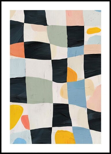 Color Geometry I Plakat Plakat / 21x30cm