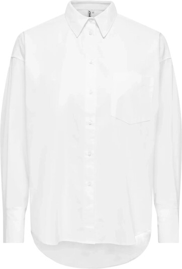 ONLY Onlvirana L/S Shirt Wvn White XS