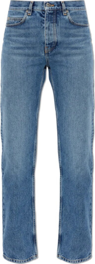 Off White Dame Jeans Blå W28,