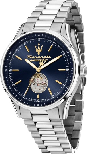 Maserati Herreklokke R8823124002 Sorpasso Blå/Stål Ø42 mm