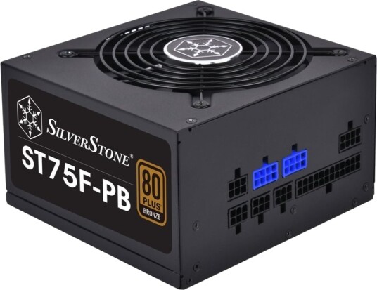 Silverstone Strider Plus Bronze ST75F PB Strømforsyning ATX12V 750W 80 Plus Bronze Svart Silverstone Strider Plus Bronze ST75F PB Strømforsyning ATX12V 750W 80 Plus Bronze Svart