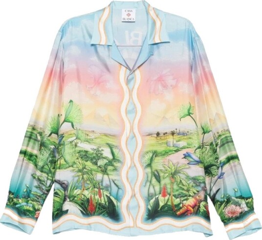 Casablanca Herre Skjorter Flerfarget S,