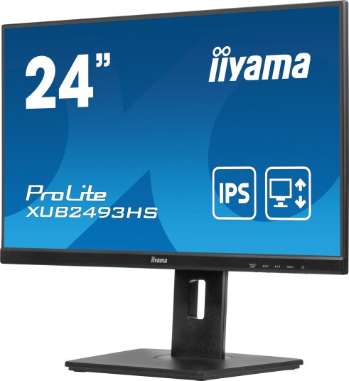 Iiyama ProLite XUB2493HS 24" Full HD IPS Skjerm med 100Hz Oppdatering Iiyama ProLite XUB2493HS 24" Full HD IPS Skjerm med 100Hz Oppdatering
