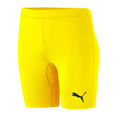 Puma Liga Baselayer Short Tight kompresjonsshorts senior Gul S