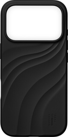 iDeal of Sweden MagSafe Soft Swirl Silikondeksel til iPhone 17 Pro/18 Pro Svart