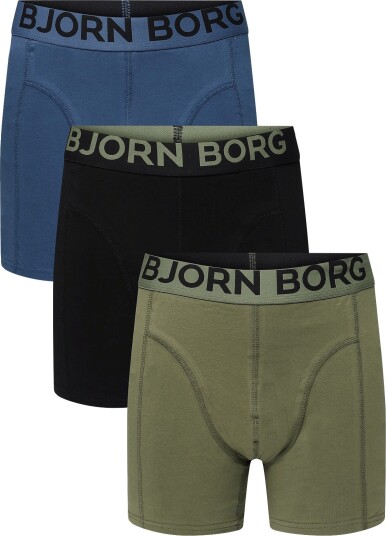 Björn Borg Organic Cotton Stretch Boxer 3P MULTIPACK 3 XXL