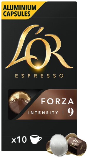 L Or Espresso 9 Forza kaffekapsler (10-pk) L Or Espresso 9 Forza kaffekapsler (10-pk)