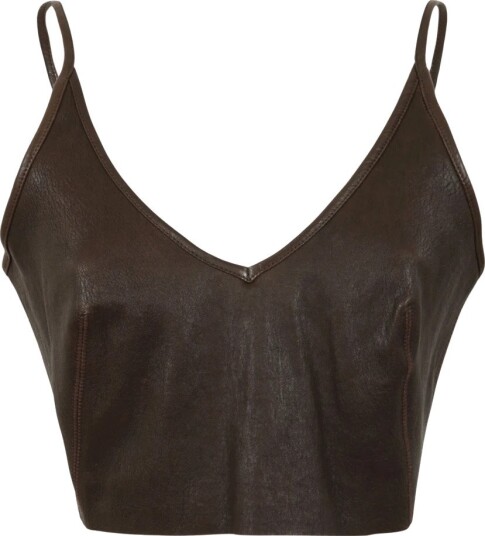 Rick Owens Dame Topper Brun L,