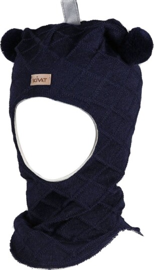 Kivat Cable balaclava til barn og baby Marineblå (0 1 år) 0 1 år