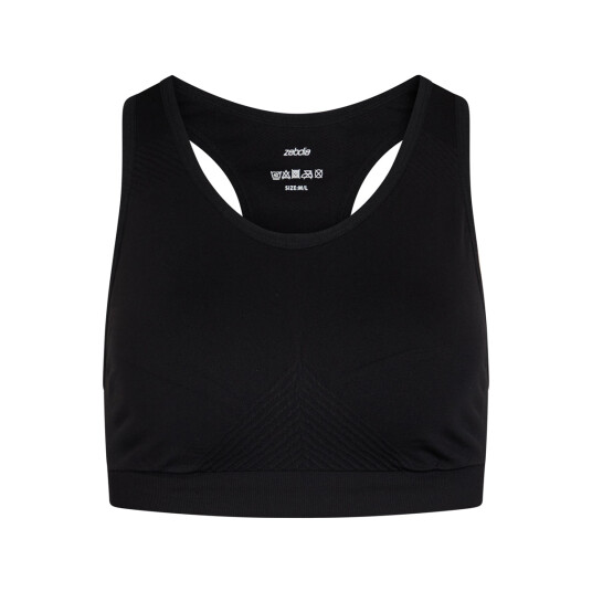 ZEBDIA Seamless Bra - Black - M-L