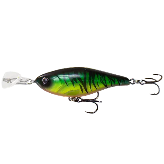 Headbanger Cranky Shad   6,4 cm Slow sink 10 g Firetiger