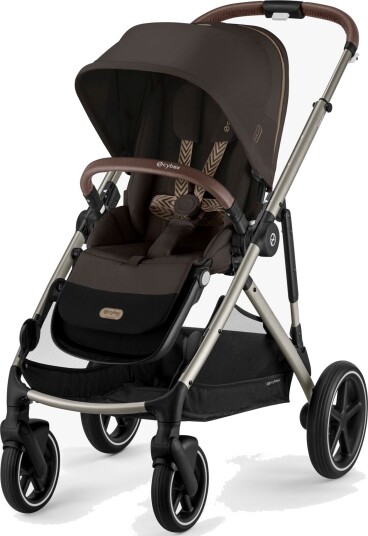 Cybex Søsken-/tvillingvogn Gazelle S Chocolate Brown / Taupe