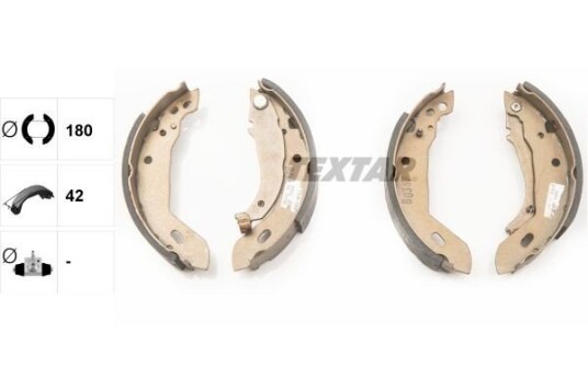 Bremsesko sett TEXTAR 91031800